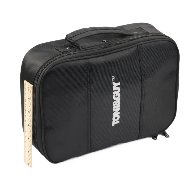Hairdressing Kit Barber Shop Multi-Functional Scissors Bag Haircut Zipper Handheld Bag Hairstylist Toolbox