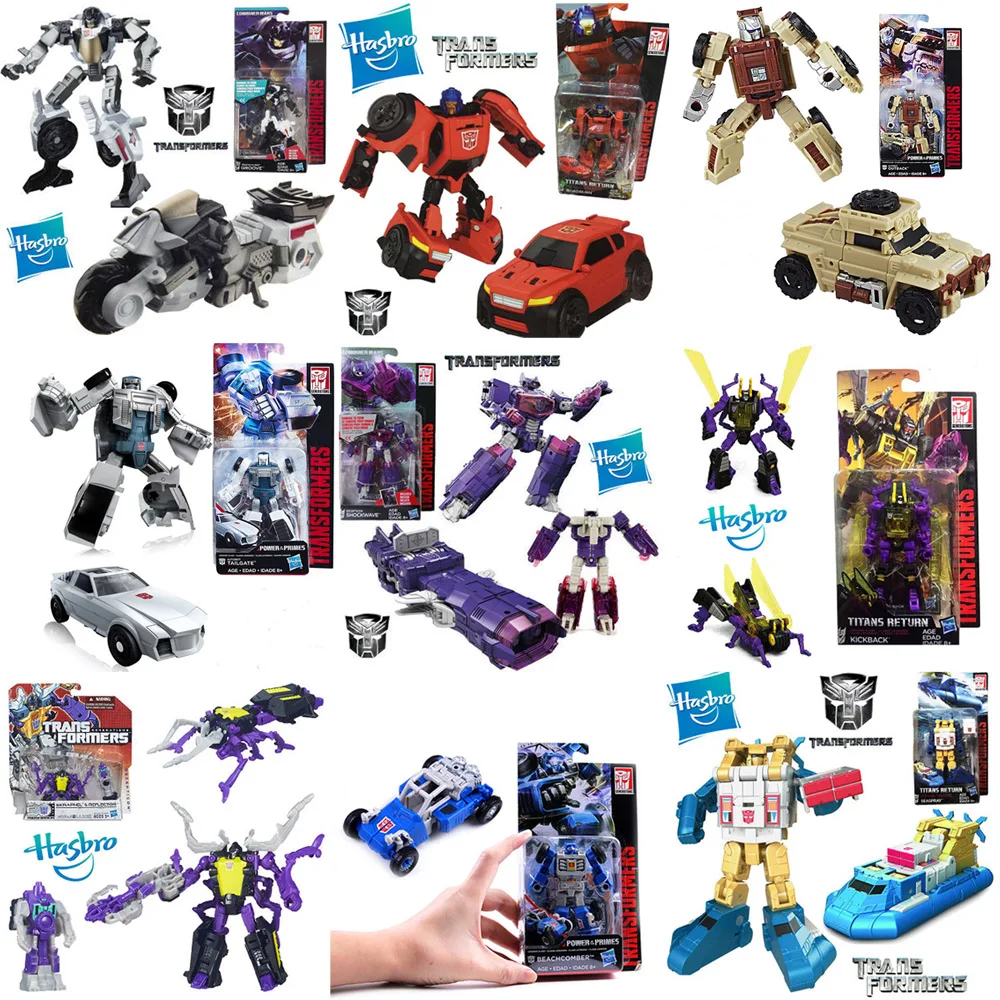Transformers Animals Autobot Dinobot Titans Return Power Primes Idw Cyberverse Action Figure Collection Optimus Prime Megatron