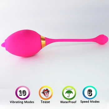 Wireless APP Control Vibrating Egg Vibrator Wearable Panties Vibrators G Spot Stimulator Vaginal Kegel Ball Sex Toy For Women 2