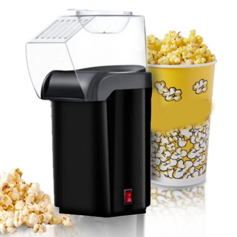 Popcorn Maker, Hot Air Popcorn Maker, Electric Corn Healthy Snack For Kids And Adults-EU Plug