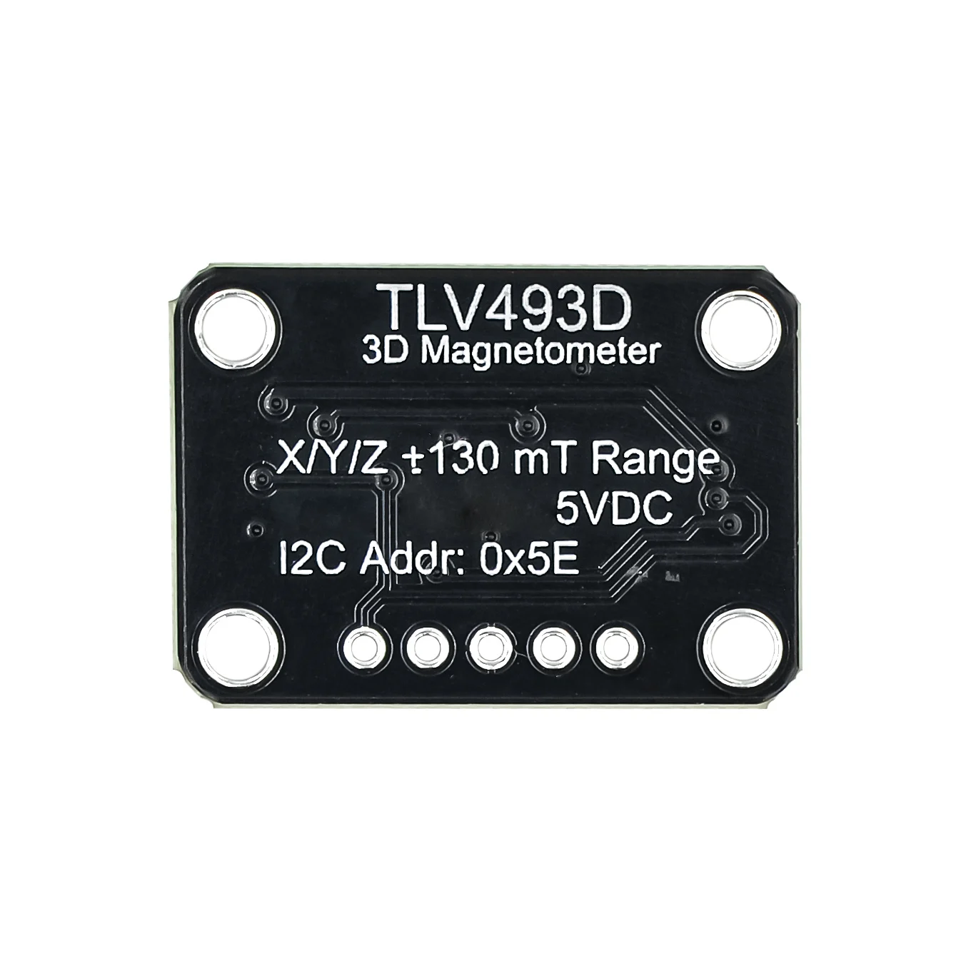 High-Precision Three-Axis Magnetometer Module with Ultra-Fast I2C Interface