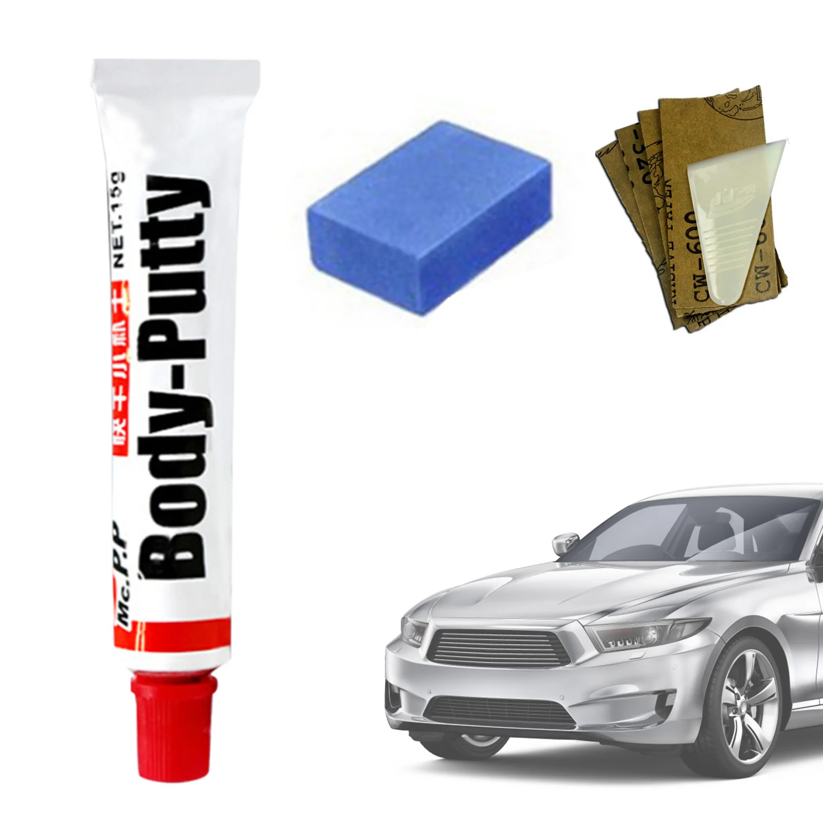 Car Scratch Remover Car Paint Scratch Repair Kit Car Body Putty Scratch