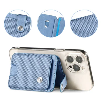 Portafoglio porta carte di credito in pelle PU con strumento portafoglio portamonete Casual porta telefono moda uomo donna porta carte di credito passaporto