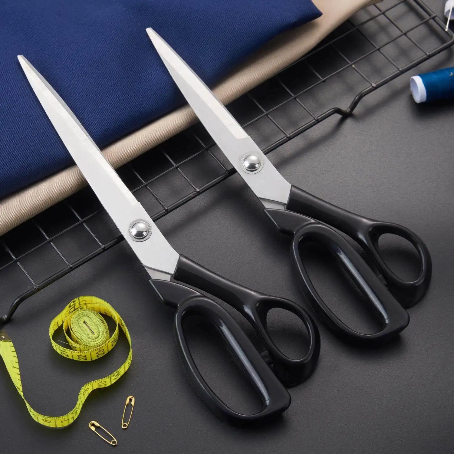 가정용 재단 가위, 원단 재단, 의류 봉제, 산업용 강력 대형 재단 도구 (DIY 홈)
