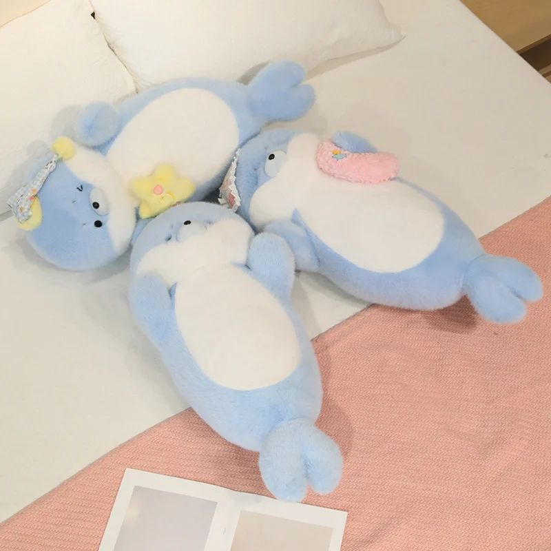 Kawaii Therapy Cotton Candy Blue Seal Plush (65cm)