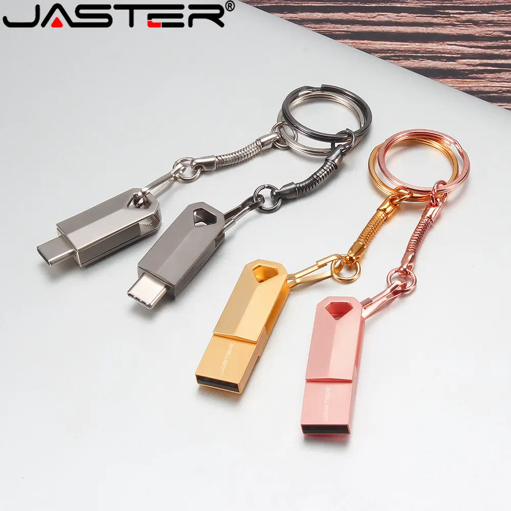 Buy Wholesale China Gold Metal 3-in-1 Pen Drive 8/16/32/64gb/usb