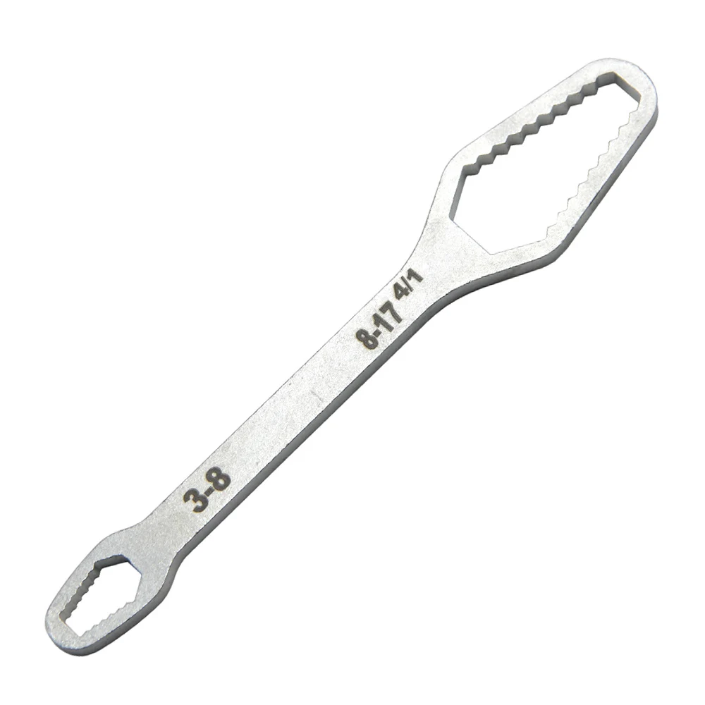 5mm Silver Box Wrench 3-17 Hexagonal Solid Wrench Tighten Screws Nuts Tool