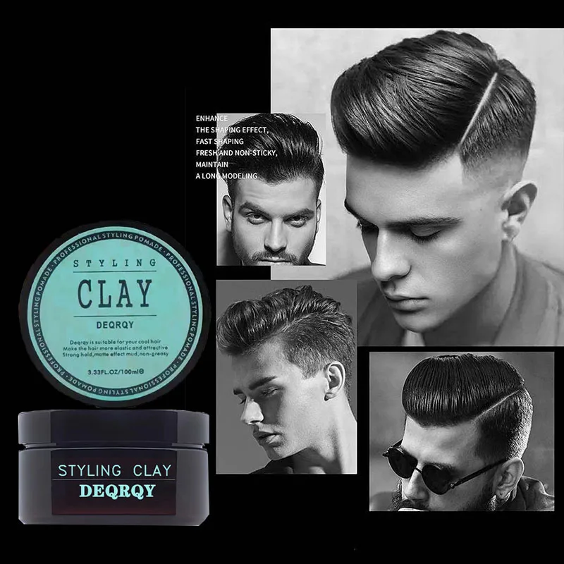 1pc/3pcs Forming Crew Hair Clay Men's Matte Texture to Create a Long lasting Styling and Fragrant Hair Wax