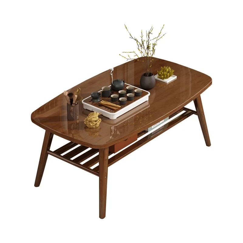 Aesthetic Simple Clear Side Table Modern Wood Small Apartamento Nordic Side Table Bedroom Designer Tavolino Da Salotto Furniture
