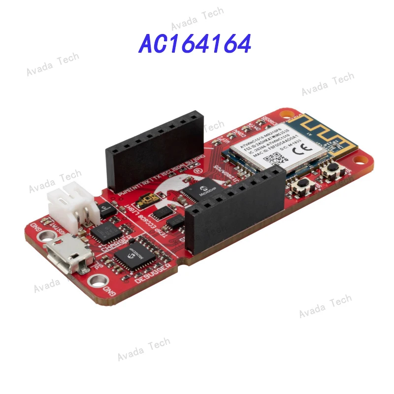 

Плата разработки Avada Tech AC164164, PIC-IoT WG, PIC24F MCU, решение для разработки Google Cloud IoT
