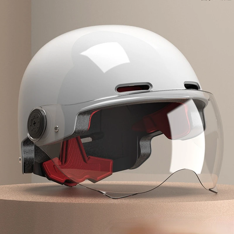 

Motorcycle helmets for men and women Sunscreen electric vehicle helmets in summer Portable half helmets motorcycle helmet
