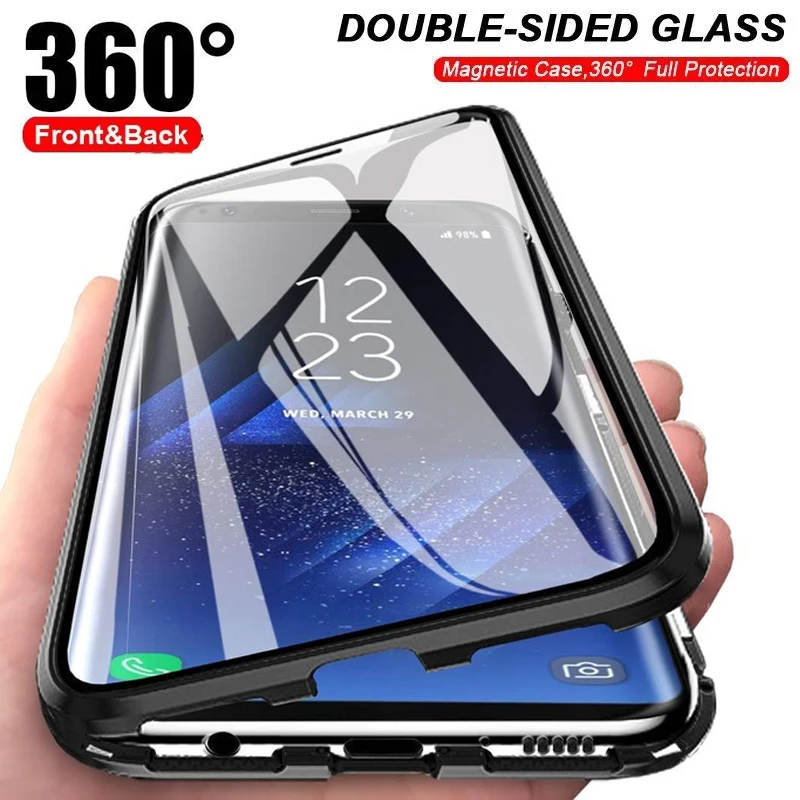 QiongniAN Magnetica Cover per Oppo Reno,Custodia per Oppo Reno CPH1917