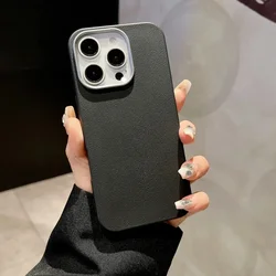 Luxury Matte Leather Phone Case - Sleek and Stylish Protective Cover for Samsung A53 5G (1)
