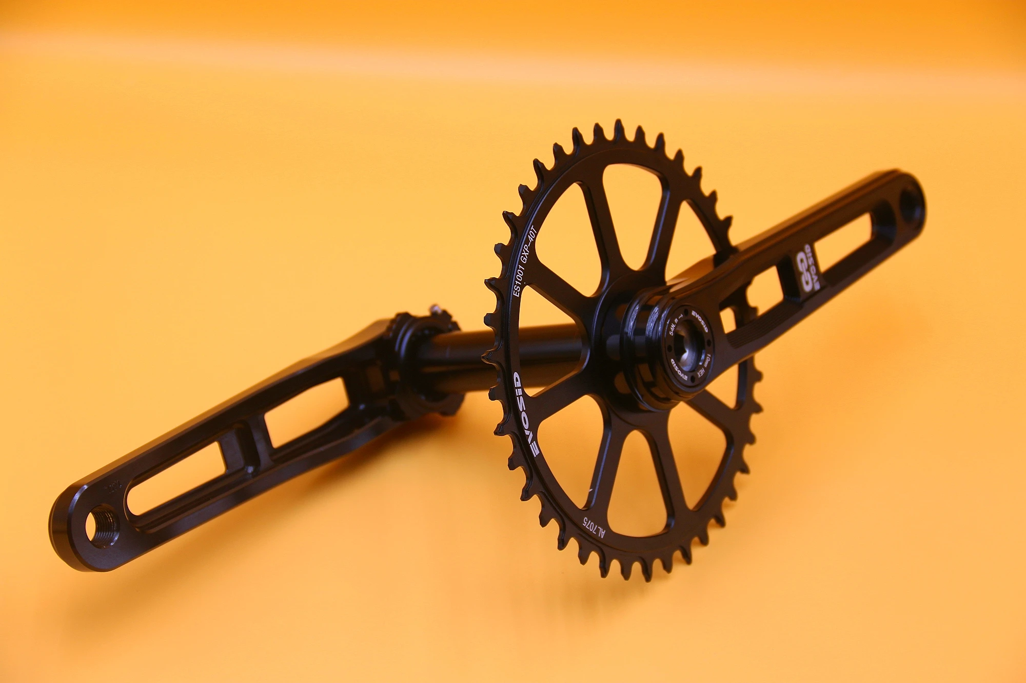 EVOSID 160/165/170mm Rennrad Kurbelgarnitur Ultraleicht SR 3 Nägel Direktmontage CNC Hollow Tech Kurbel 24mm Achse mit Halterung – Detail 20