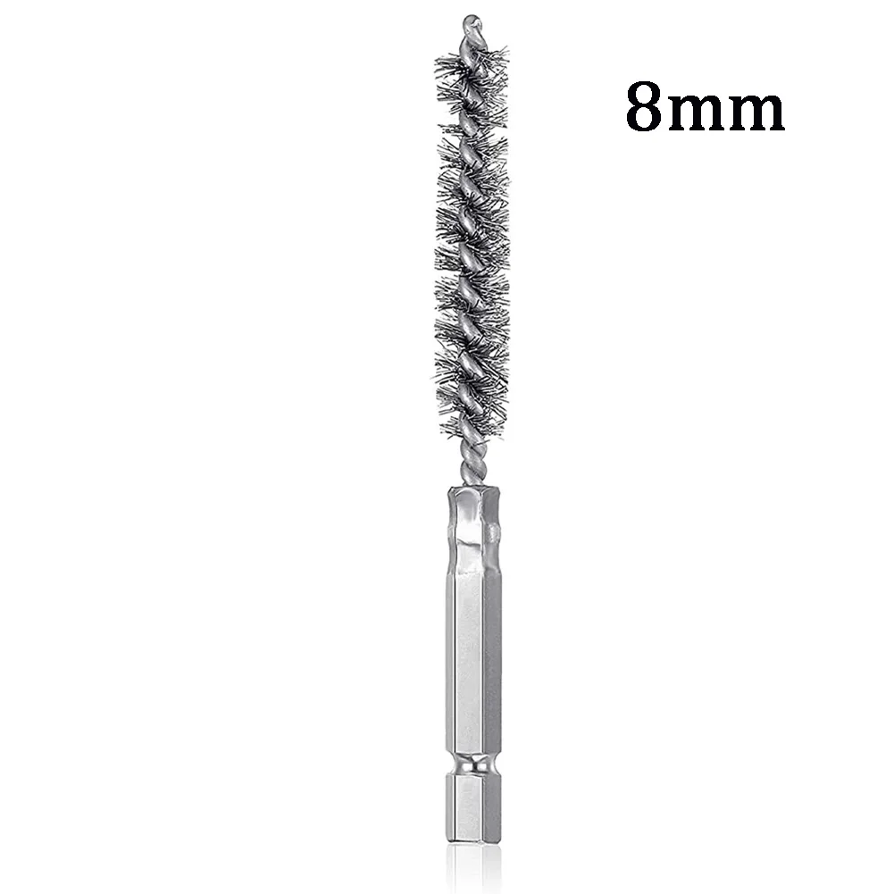 Description Picture 6 of item8-19mm Cleaning Drill Brush Stainless Steel Wire Brush Electric Drill Cleaning Brush Multifunctional Polishing Tool 1pcs