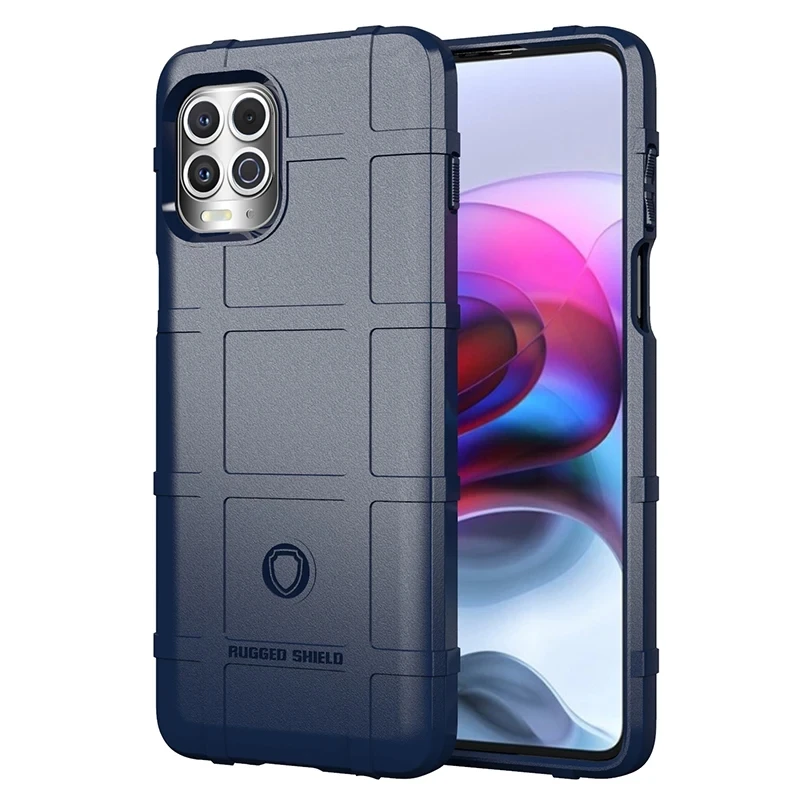 Enhanced Armor Shield Silicone Phone Case with Anti-Knock Matte Back Cover