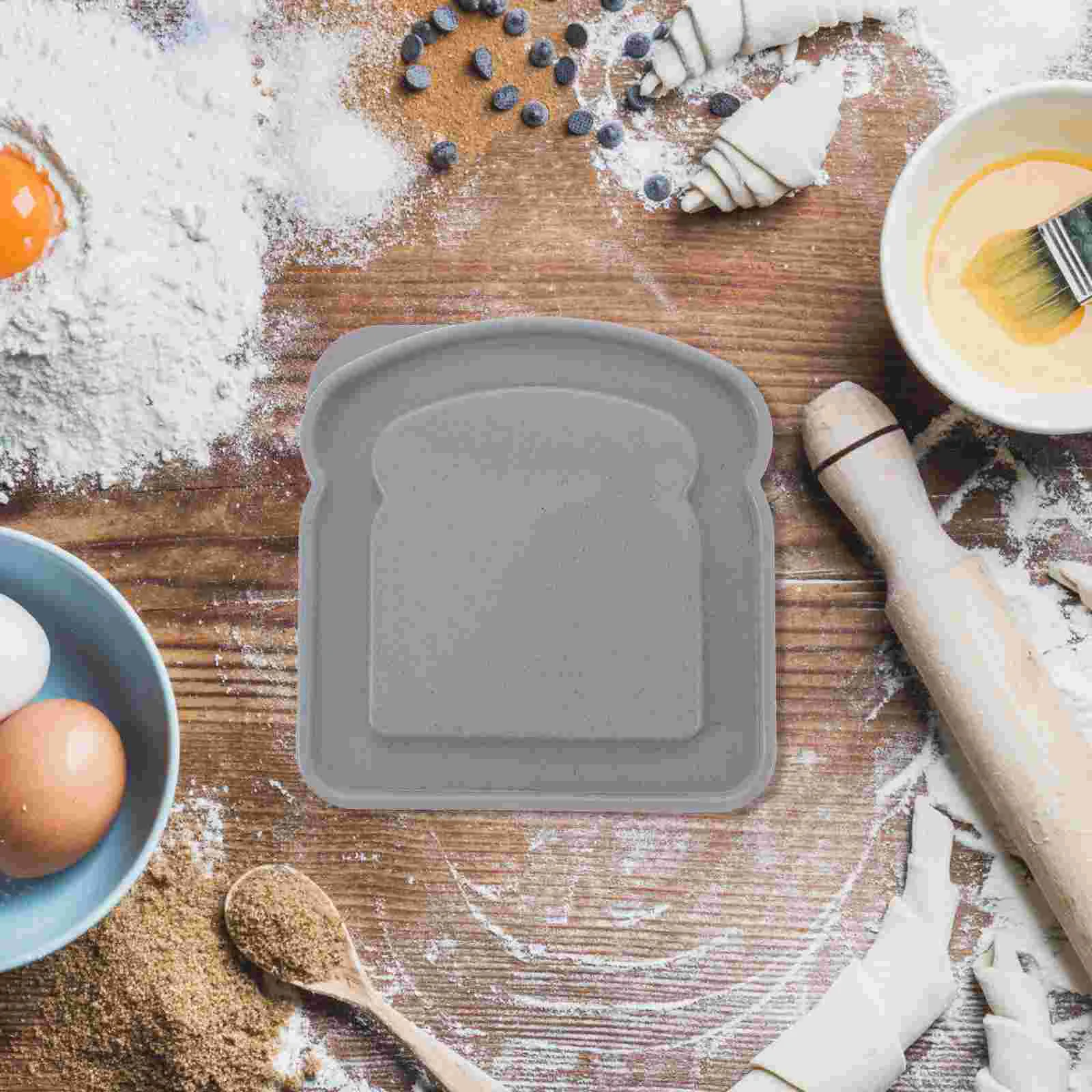 

4 Pcs Sandwich Box Containers Storage Little Lids Holder Large Kids Travel Food