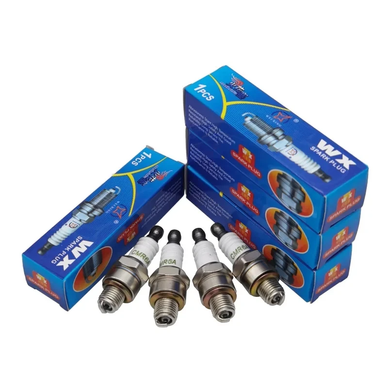 

4 шт. Свеча зажигания CMR6A для CMR6A CMR7A RY4C 4194 3158 SR15C 7543 1223 965603030 бензопила кусторез Триммер 7543 978 RY4CT10