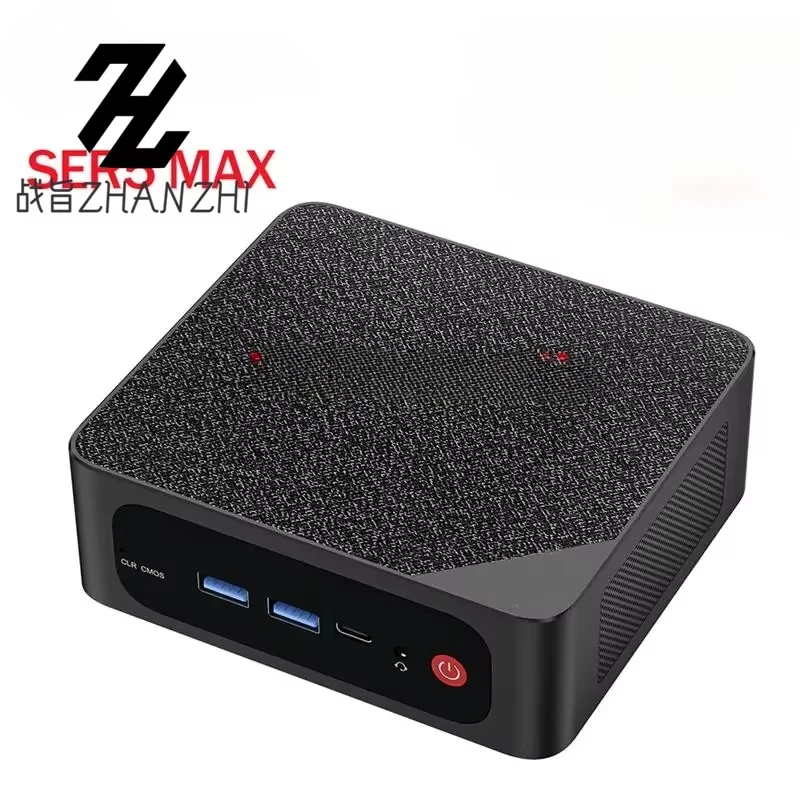 좋은 Beelink 미니 PC SER5 Max AMD Ryzen 7 5800H DDR4 16G 500G NVME SSD 32G 500G SER5 Pro 32G 1T WiFi6 4K Type-C 게임 미니