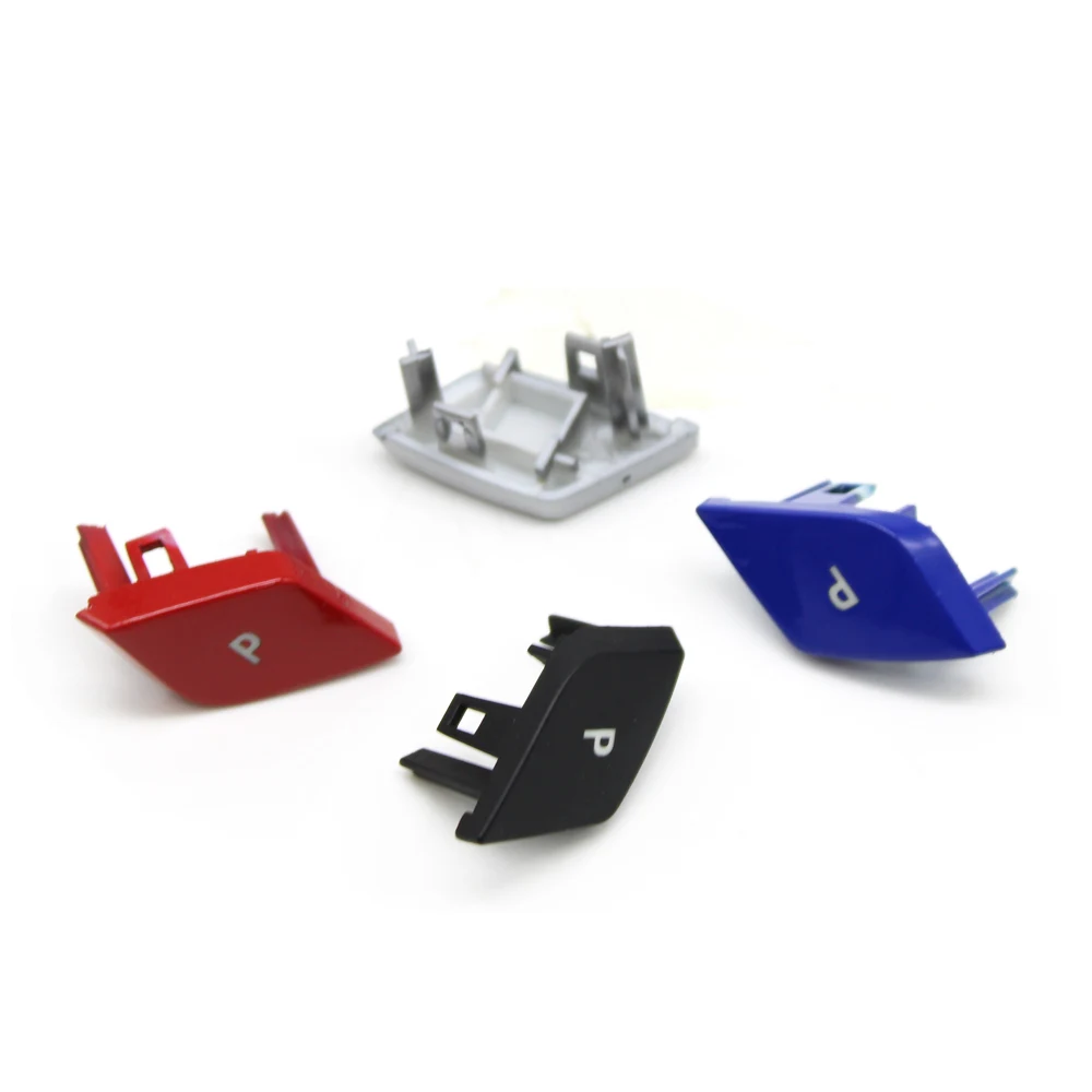 LHD RHD Car Gear Shifter Lever Auto Parking P Button Cap For BMW 5 6GT 7 X3 X4 Series G30 G31 G32 G11 G12 G01 G02 gear lever button cap