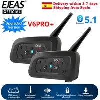 EJEAS V6PRO+ Motorcycle Intercom Headset