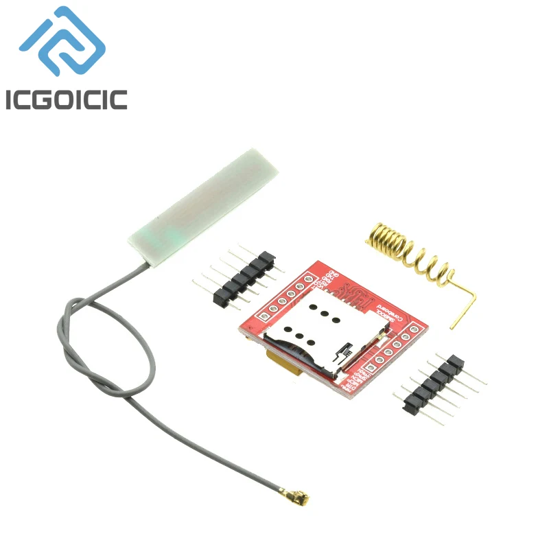 SIM800L Wireless GPRS GSM TTL Porta Chip LGA Antenna Connettore - Foto 6
