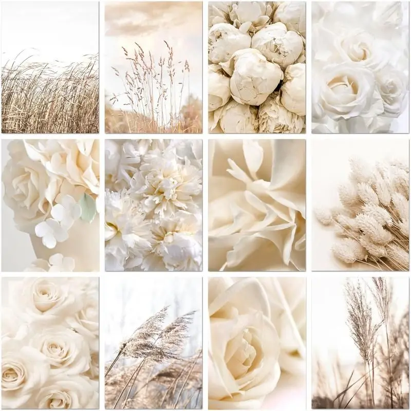 CHENISTORY 40x50cm Natural Plants Paint By Numbers For Kids Picture Drawing Scenery Painting Numbers Painting Decor