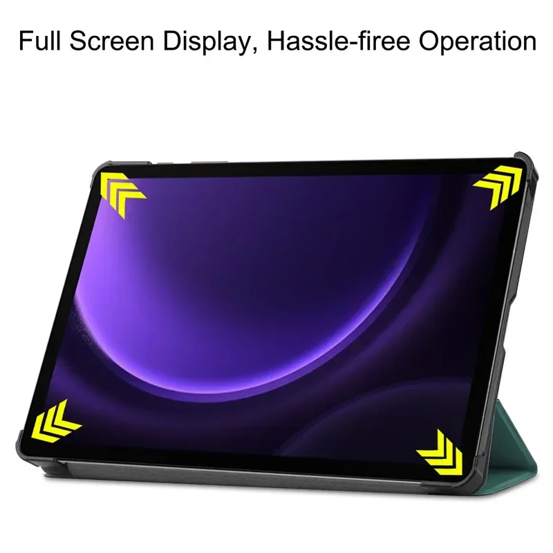 Capa Inteligente para Samsung Galaxy Tab Flip Stand Case Auto Dormir And Wake Samsung Galaxy Tab s9 fe Sm-x510 Sm-x516b 10.9 in - Imagem 3