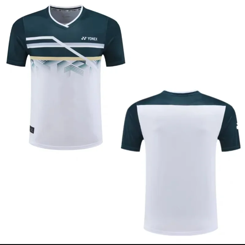 Yonex Badminton Tennis Suits Competition Suits Sports T-shirts Short-sleeved Tops Breathable Sweat-absorbent Quick-drying short sleeve t shirt badminton uniforms