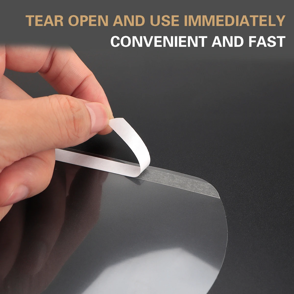 Disposable Face Shields 50Pcs For Barber Hairdressing