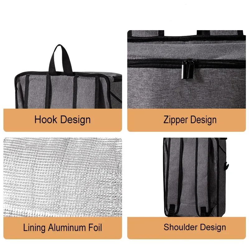 26L Outdoor Cooler Bag Thermal Backpack Insulated Picnic Lunch Bag Camping Food Drink Beer Ice Leakproof Travel Backpack