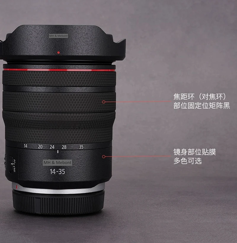 Customized Sticker RF14-35 Camera Lens Decal Skin Vinyl Wrap Protective Film Canon RF 14-35mm F4 L IS USM 14-35 F/4 RF1435