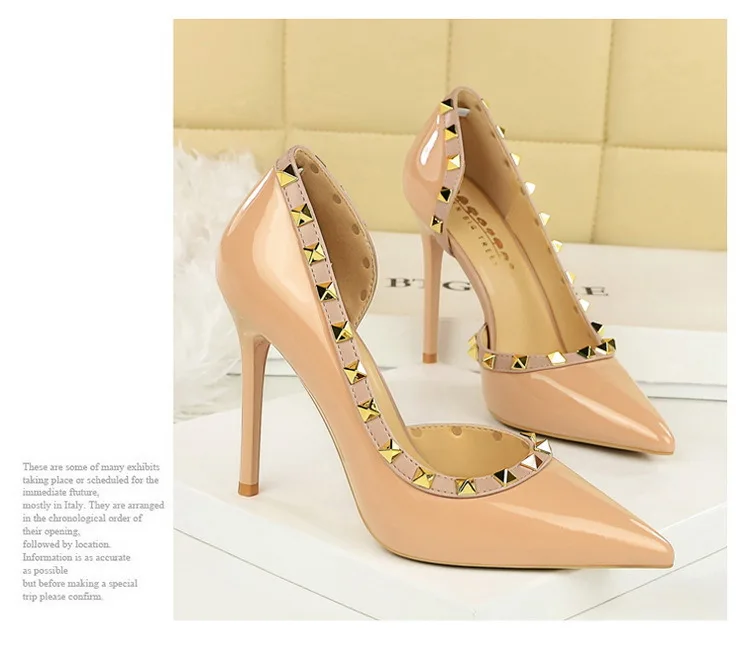 2025 Nuovo Sexy Nero Sottile Tacchi Alti 10.5 Centimetri Scarpe da Donna