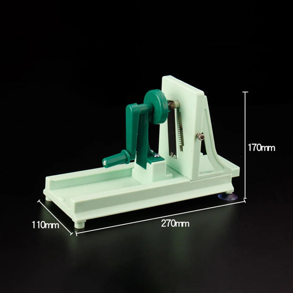 Manual Vegetable Spiral Slicer Multifunctional Vegetable Cutter Kitchen Tools Vegetable Shredder