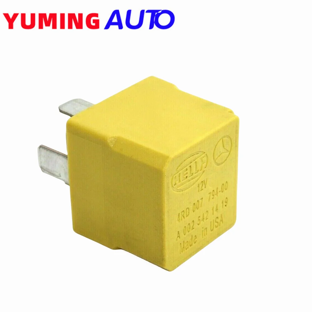 

Car Accessories OEM A0025421419 4R0007794-00 5-Pin 12V Yellow Relay For Mercedes AE C M S R Class A 002 542 14 19 4R0 007 794
