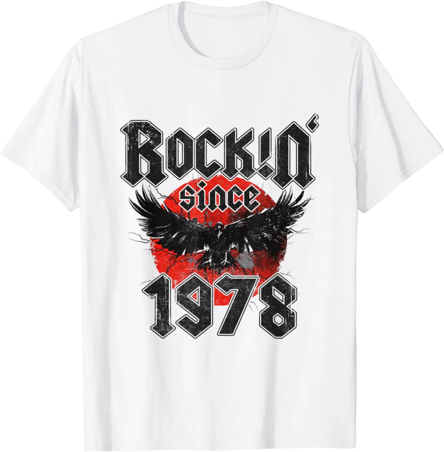 

Vintage Band Pagan Retro Rock Birthday Rockin' Since 1978 T-Shirt