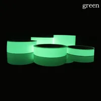 เทปส่องสว่าง 3 เมตร Self-กาว GLOW โลโก้ฉุกเฉินใน Dark ความปลอดภัย STAGE สติ๊กเกอร์ตกแต่งบ้าน PARTY อุปกรณ์ตกแต่ง 2