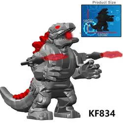 Godzilla – blocs de construction de grande taille, Mini figurines à assembler, jouets de construction pour enfants, Kf833 