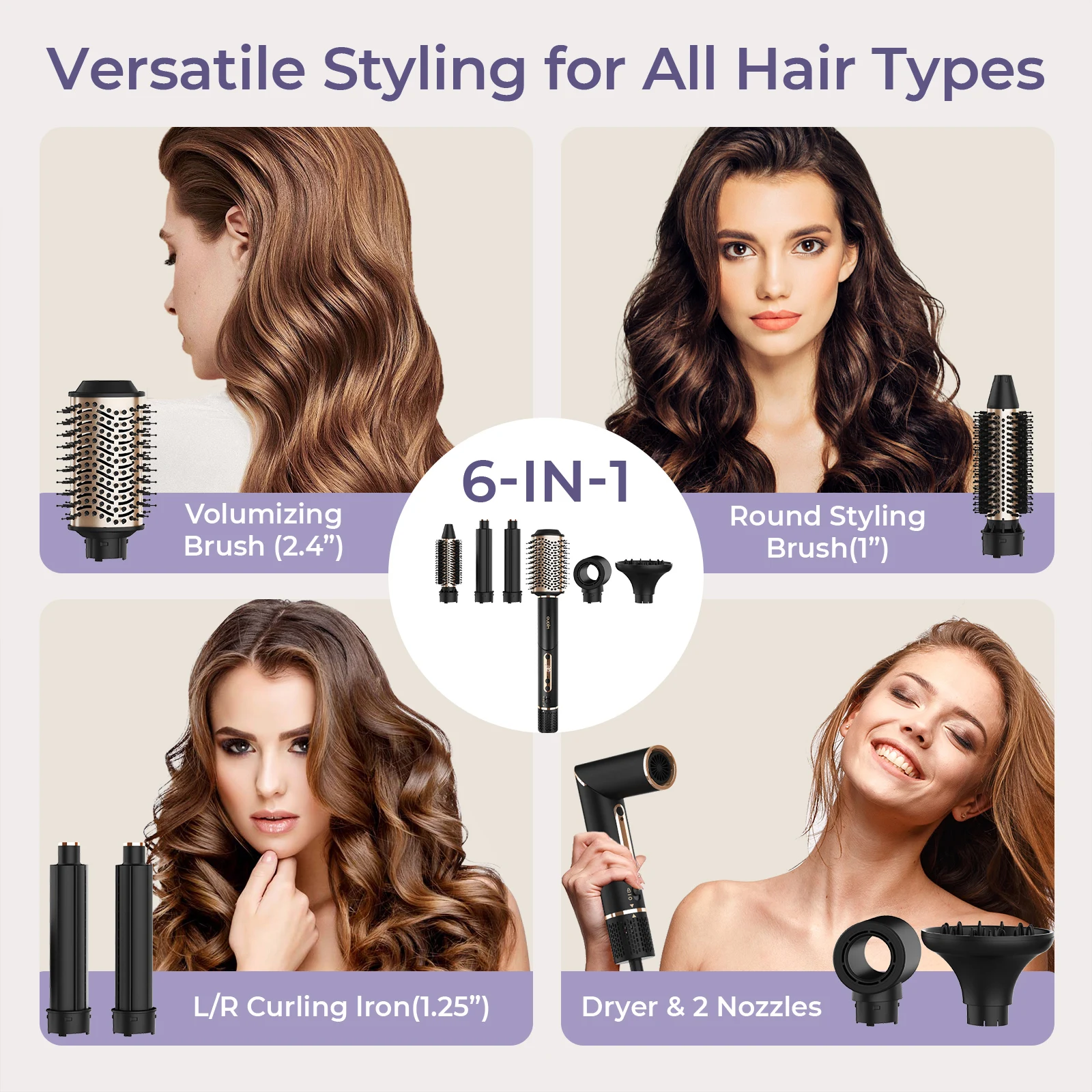 6-in-1 Multifunctional Hot Air Styler 2