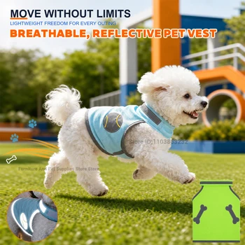 Breathable Reflective Pet Vest 1
