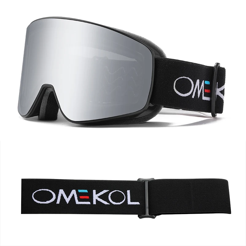 ELAX Double Layer Anti-Fog Ski and Snowboard Goggles