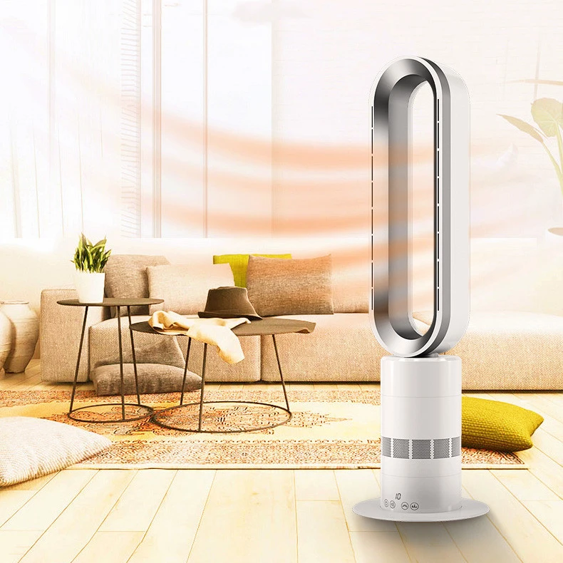 

Air Conditioning Ceramic Heaters Fan Home Use Electric Charging Fan Rotates Air Tower Bladeless Hot Cool Heater Fan