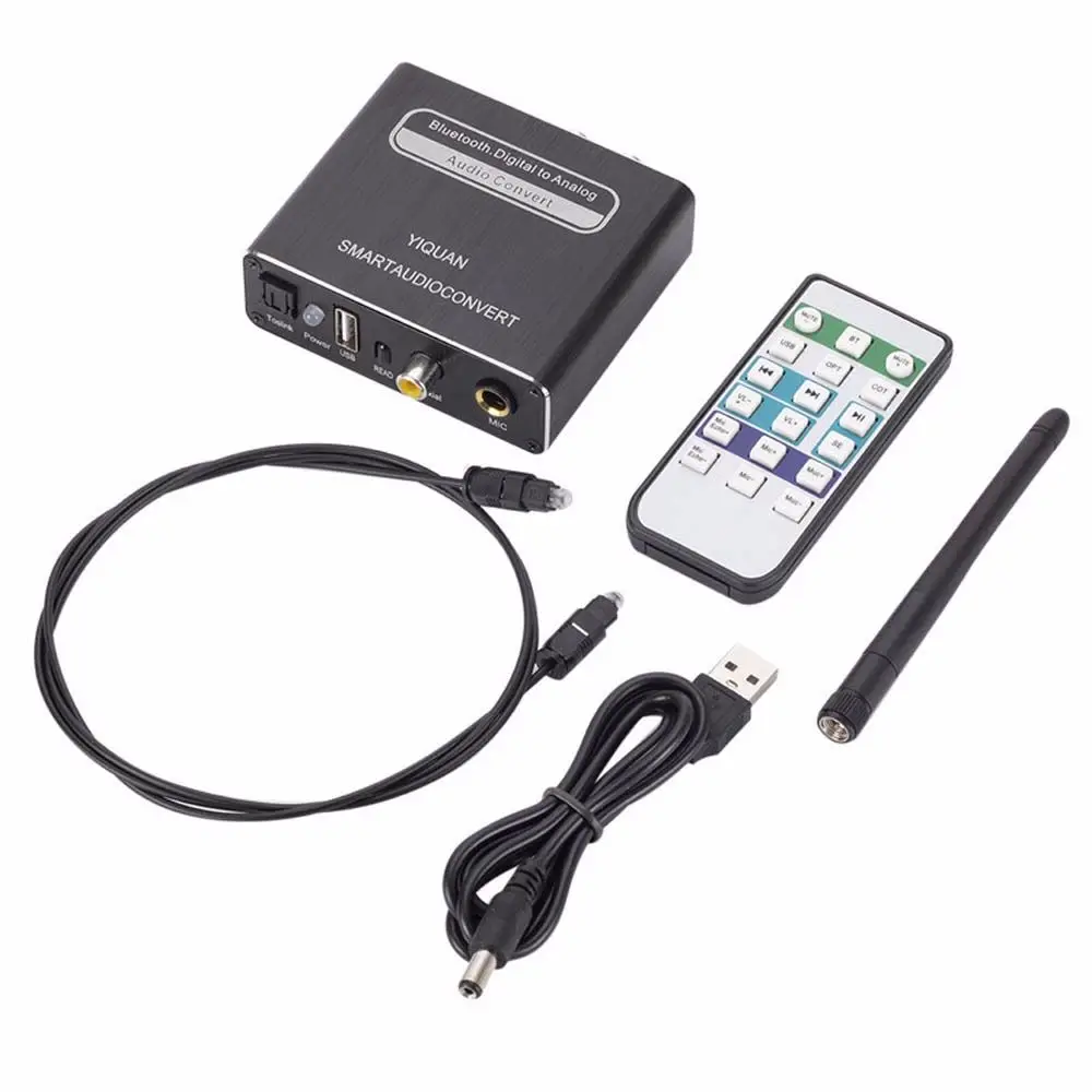 

Беспроводной прием L/R RCA Toslink в стерео Bluetooth аудио приемник аудио адаптер аудио конвертер