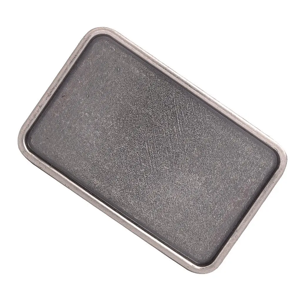 Novelty Western Cowboys Rectangular Belt Buckle Clothing Jewelry Replacement