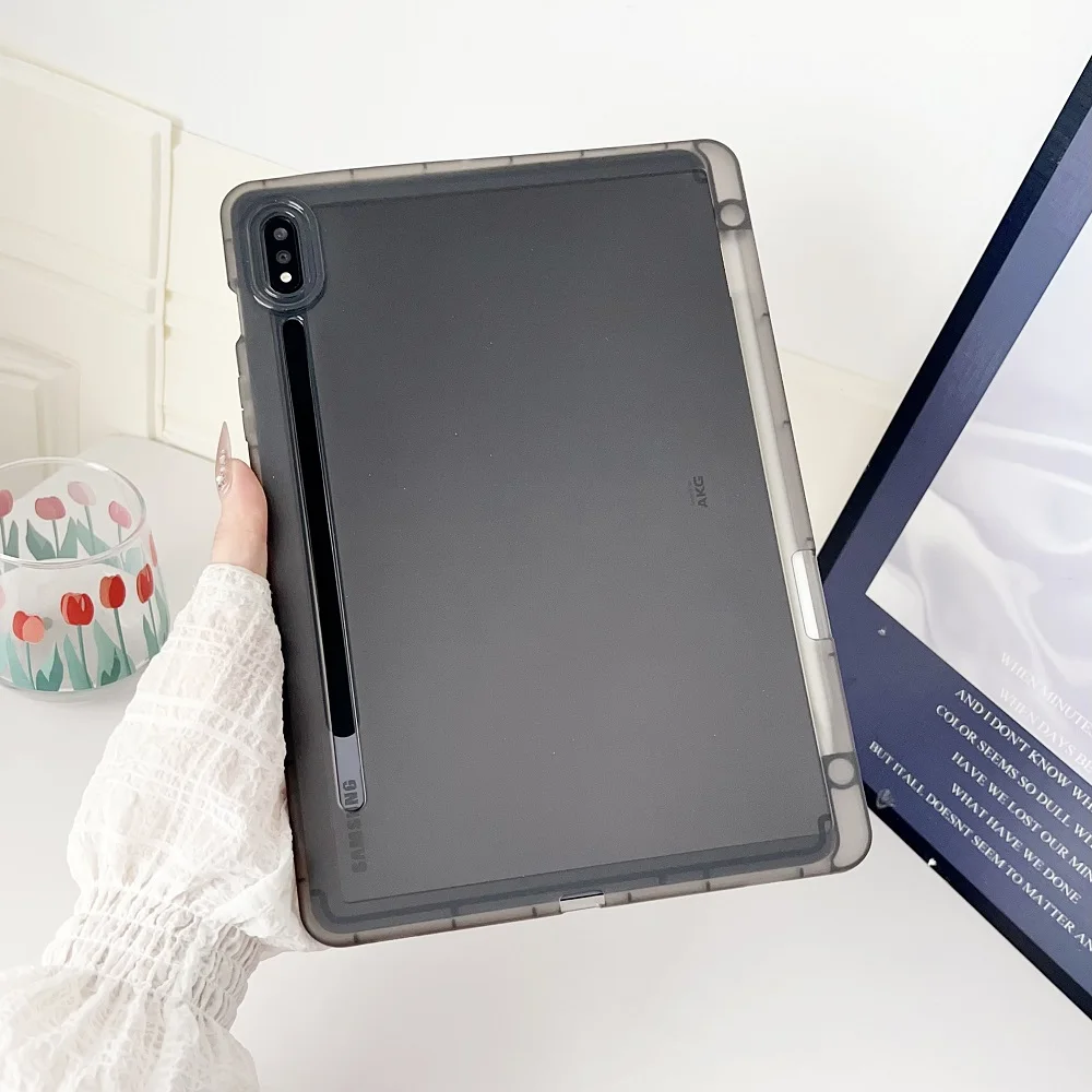 Ultimate Tablet Case with Pencil Holder - Sleek TPU Back Cover