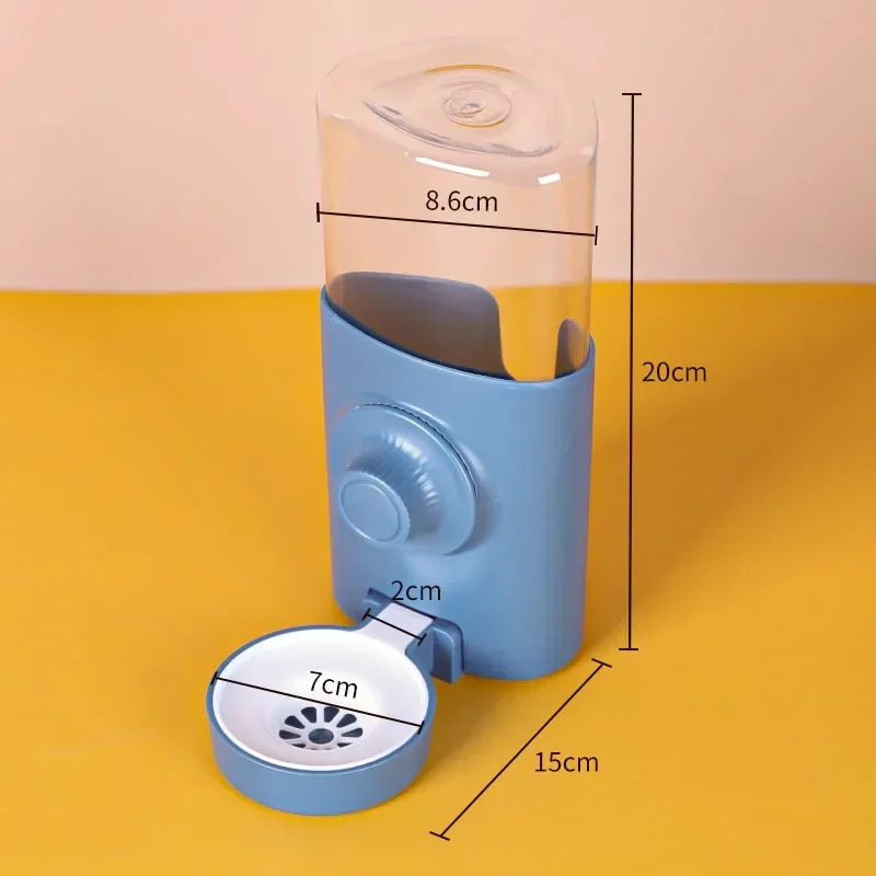Rabbit Water Dispenser Automatic Large-capacity Siphon Feeding Kettle 600ML Pet Supplies Hamster Guinea Pig Chinchilla hamster water feeder small animal water bottle pet drinking bottle rabbit drinking bottle
