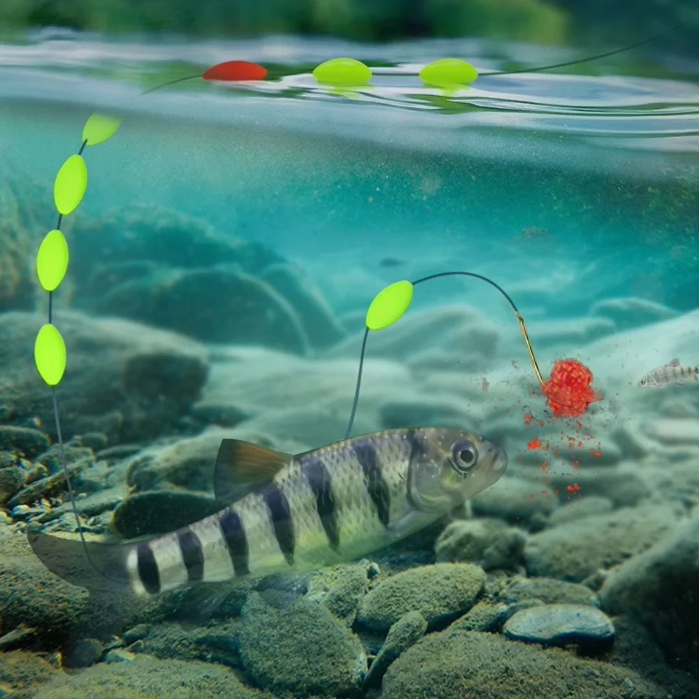 Neuer 300g roter Wurm Meeresangeln Lockstoff Köder Fischgeschmack Köder Klebriger Haken Hohe Attraktivität Pesca Futterzusatz Weicher Köder – Detail 5