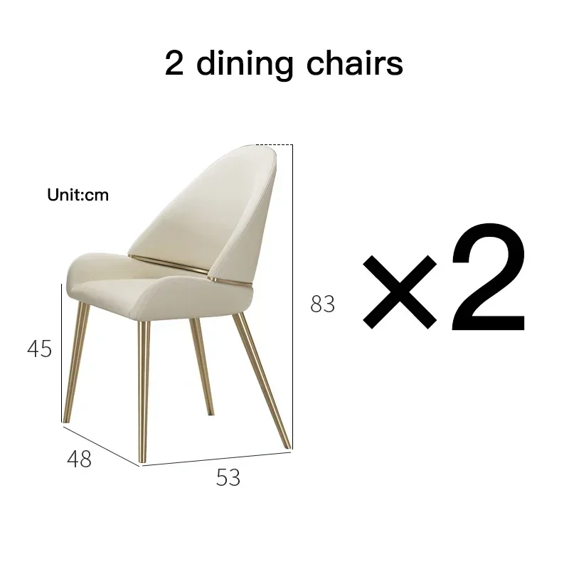 2 dining chairs