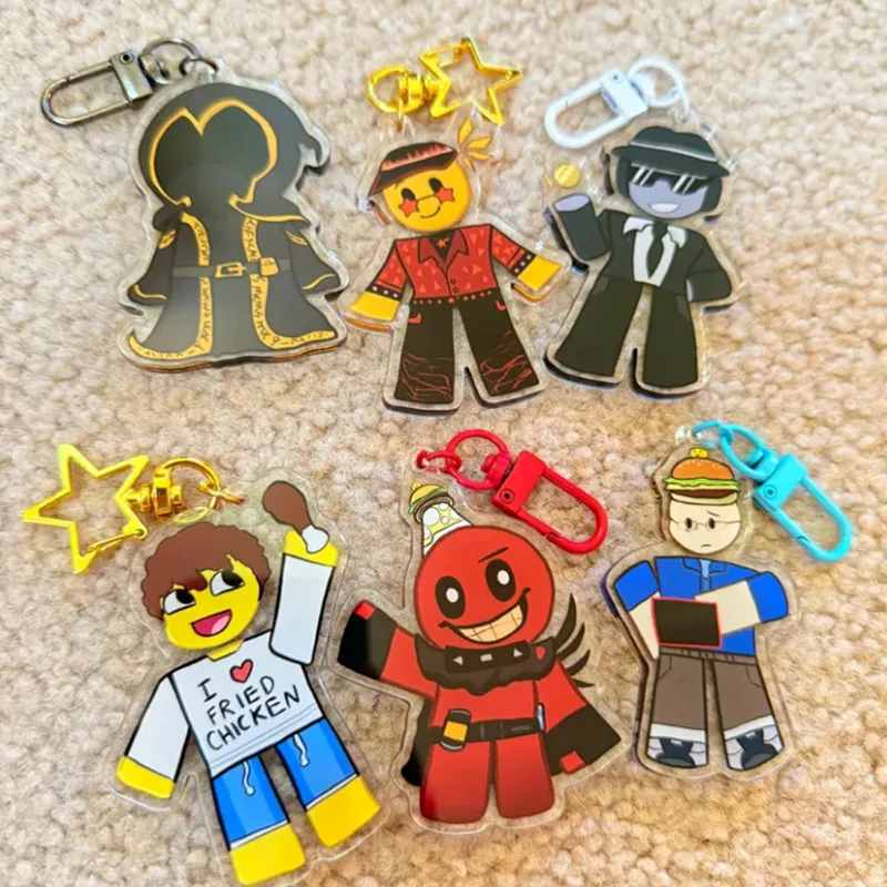 Forsaken Acrylic Keychains/Charms / Coolkidd Shedletsky Chance