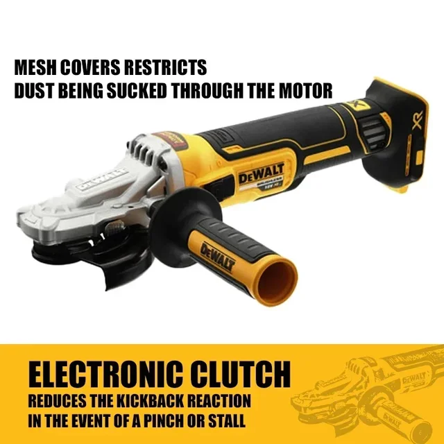 다용도 핸드헬드 연마기로 뛰어난 성능을 자랑하는 DEWALT 앵글 그라인더